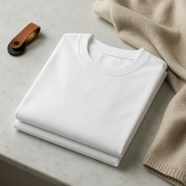 basic weißes t shirt – zeitloses Must-have für Herren